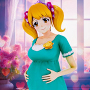 Anime. Pregnant Mother