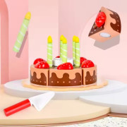 Chocolate Strawberry Birthday Cake