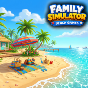 Family Simulator Beach Games