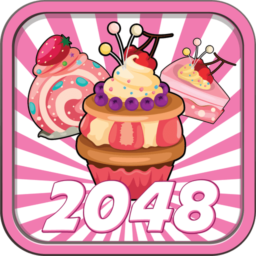 Play 2048 Cupcakes, Combine Delicious Tiles Puzzle Game 