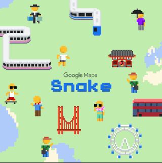 Google's Snake Doodle Game from Search - Papas Louie Games