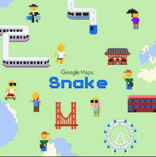 Google Snake Pixel Game Magnet for Sale by berrylemon