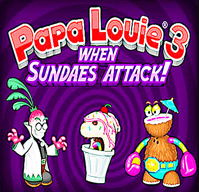 Papa Louie 3: When Sundaes Attack - Free Play & No Download