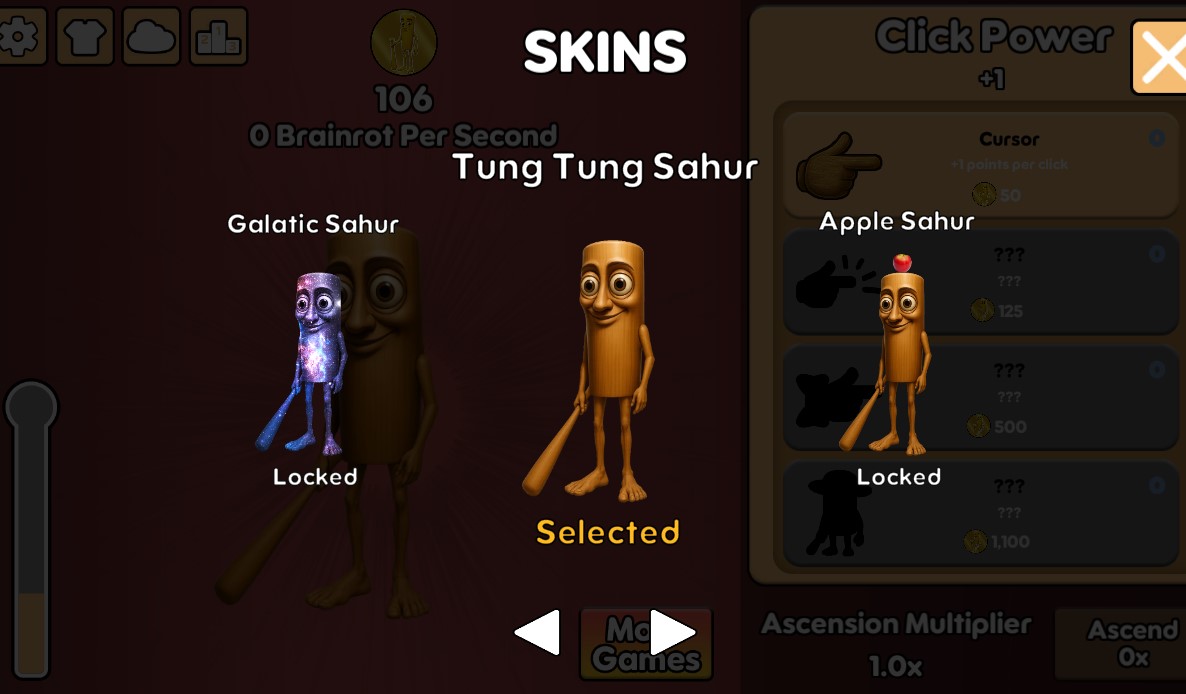 tung tung sahur skin